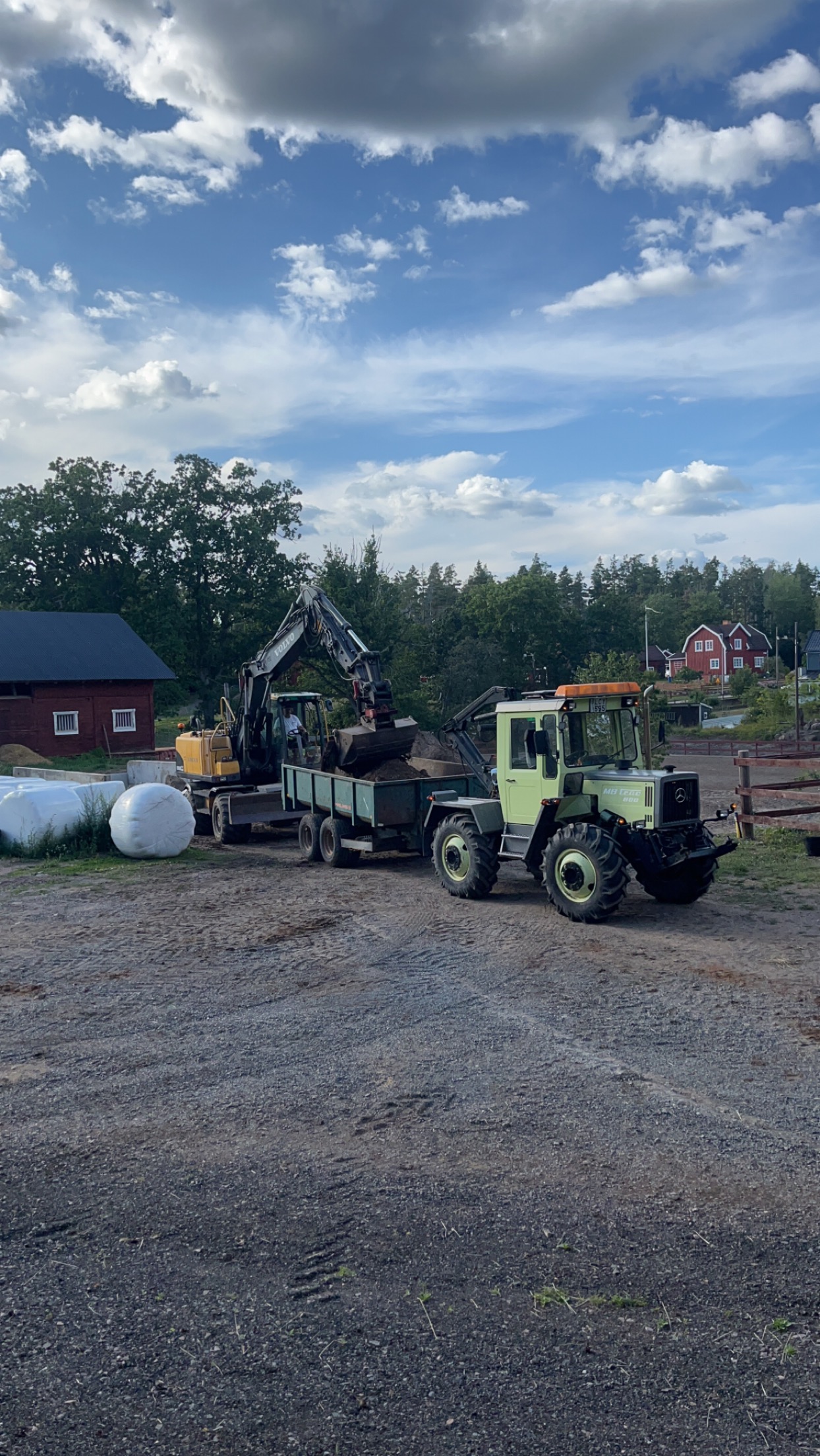 Anläggning av paddockar